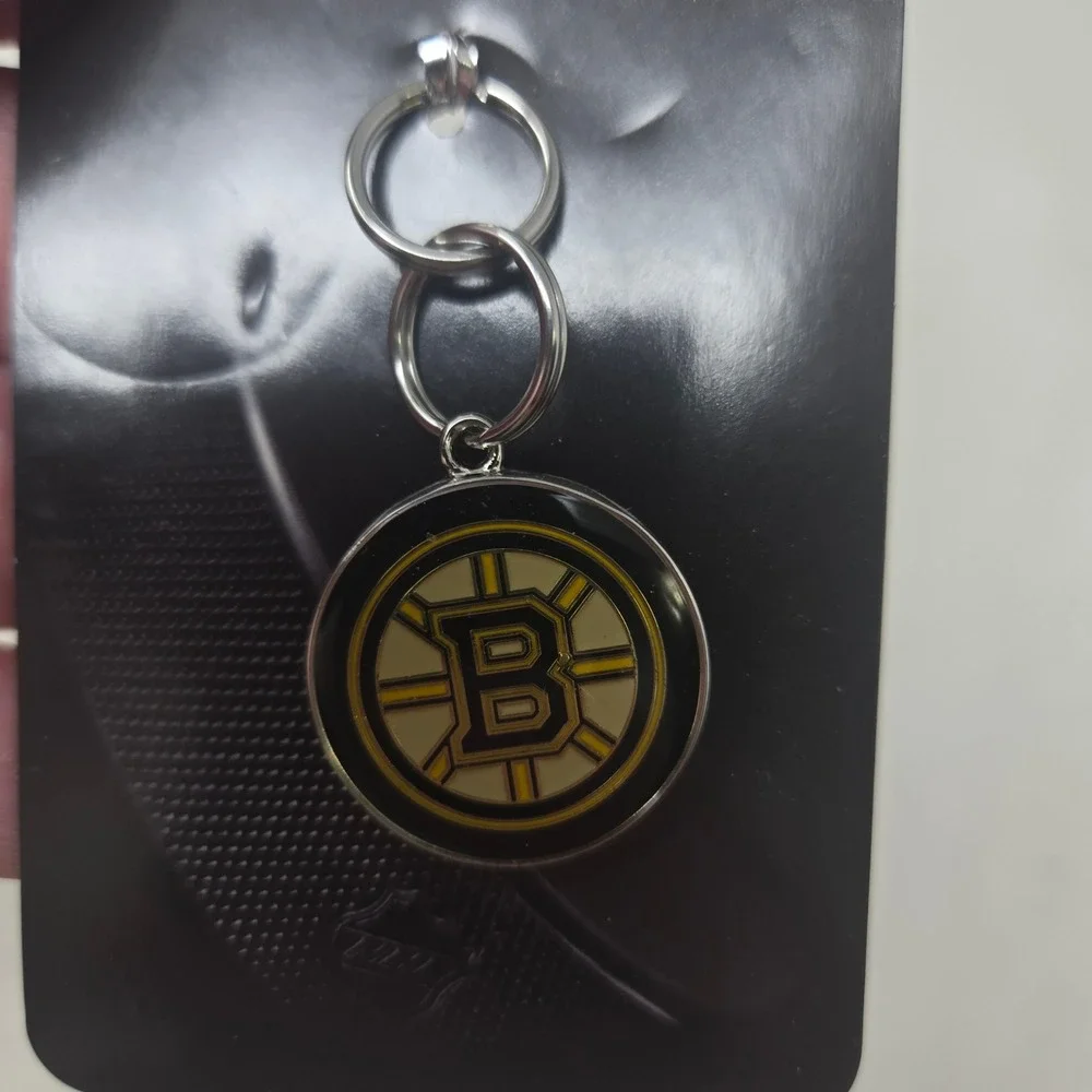 NHL Boston Bruins Pet Charm Small Dog Tag Little Earth Productions Black Gold